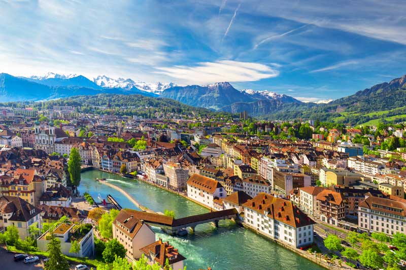 جاذبه های بی نظیر شهر لوسرن سوئیس